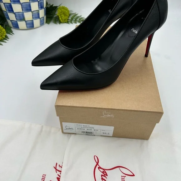 Women's Christian Louboutin sporty Kate 85 size 39.5 made in Italy - Picture 8 of 10